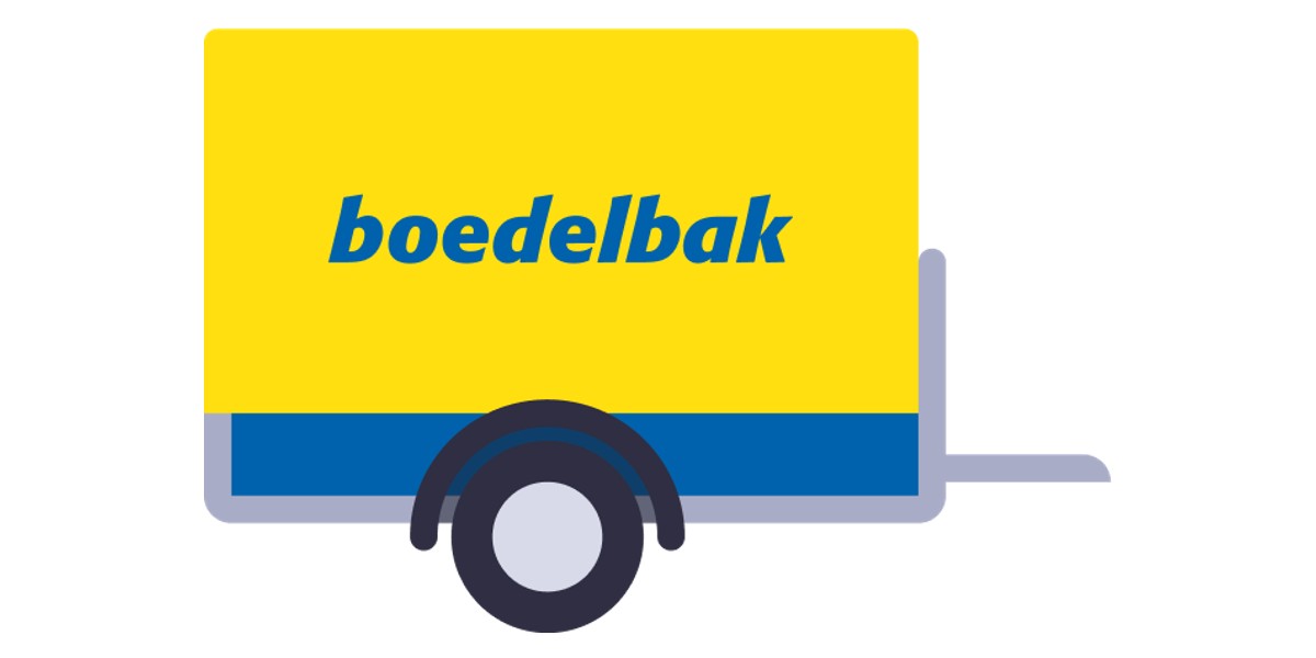 Boedelbak met huif